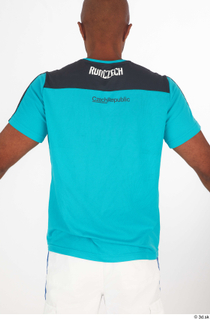 Tiago blue t shirt dressed sports upper body 0006.jpg